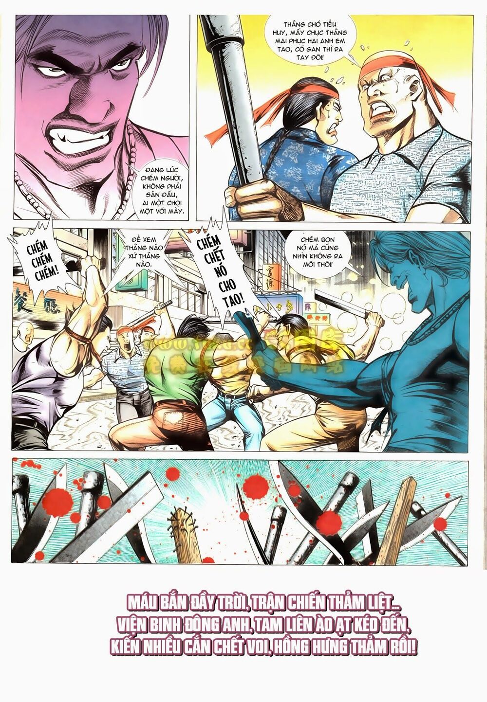Thiếu niên Trần Hạo Nam: Chapter 69: Máu nhuộm Cửu Long Thành