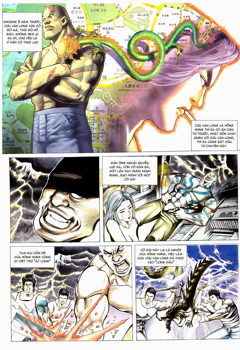 Thiếu niên Trần Hạo Nam: Chapter 69: Máu nhuộm Cửu Long Thành