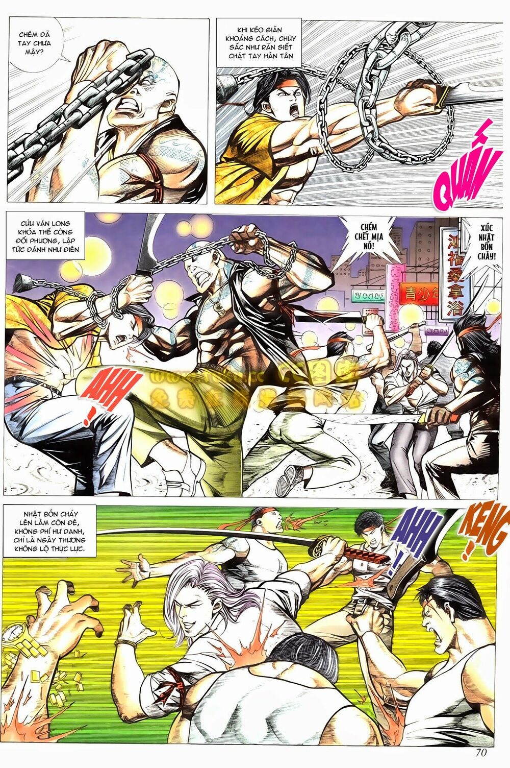 Thiếu niên Trần Hạo Nam: Chapter 69: Máu nhuộm Cửu Long Thành