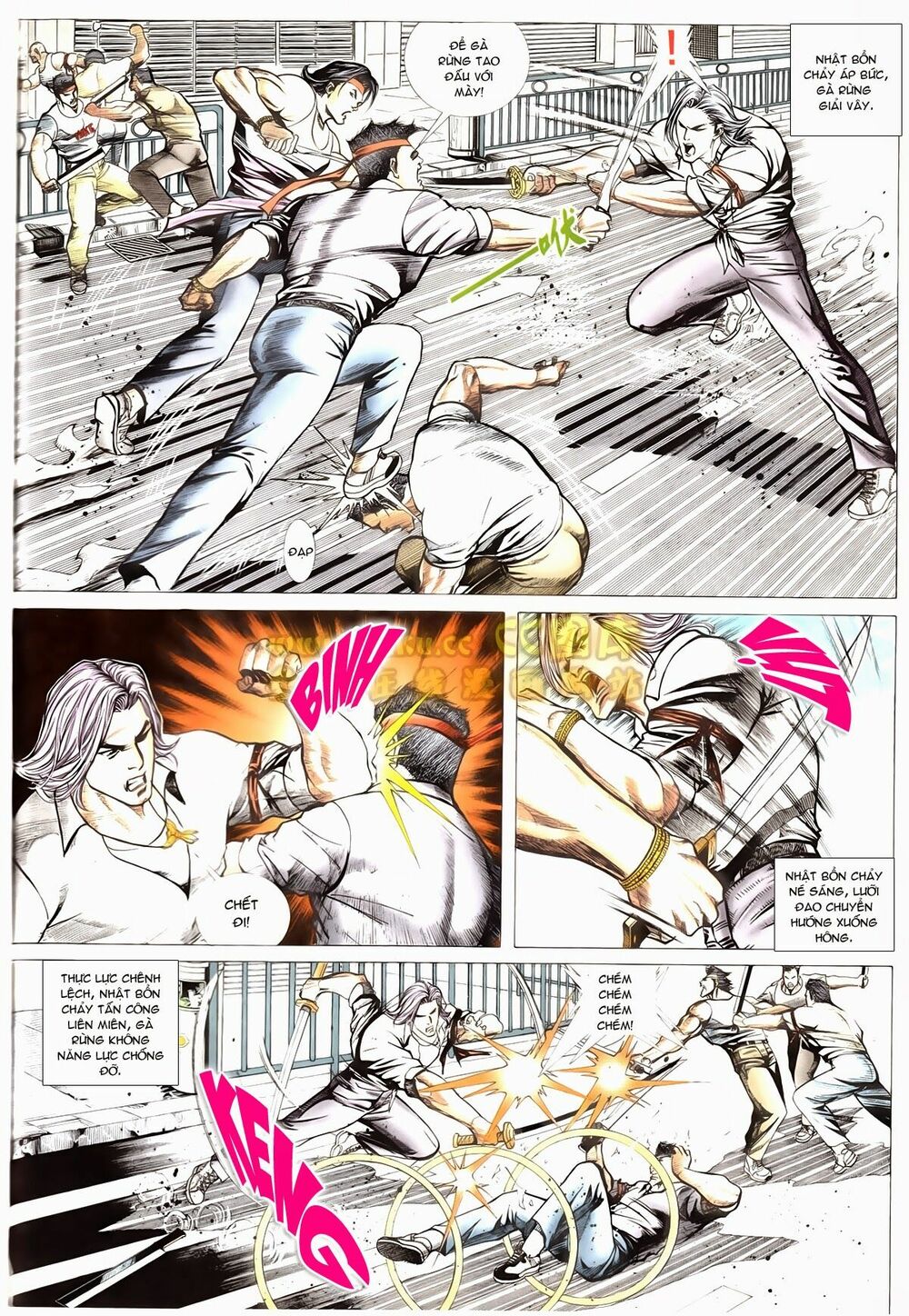 Thiếu niên Trần Hạo Nam: Chapter 69: Máu nhuộm Cửu Long Thành