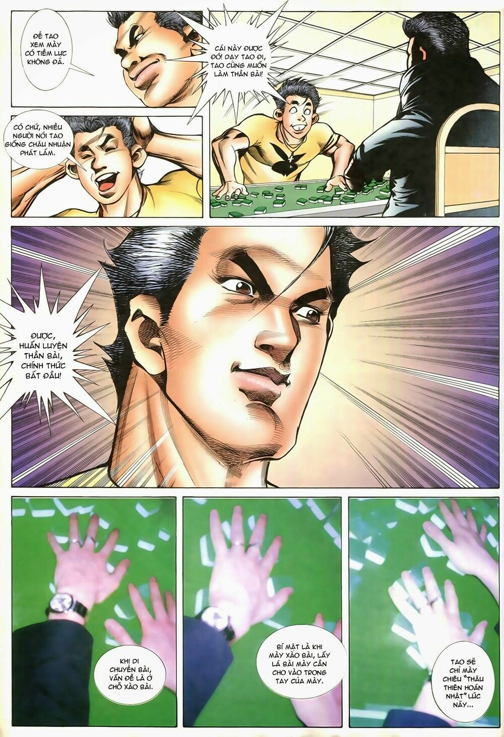 Thiếu niên Trần Hạo Nam: Chapter 88: Thần Bài