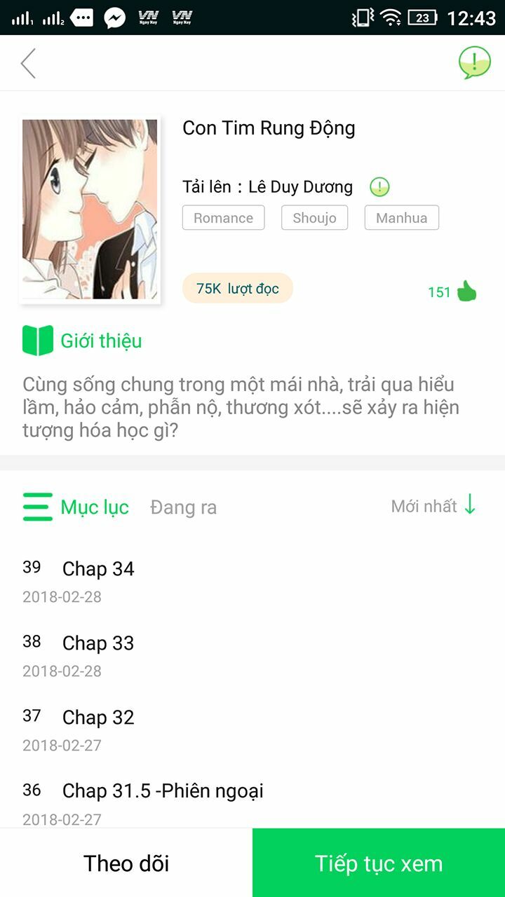 Con Tim Rung Động: Chapter 32