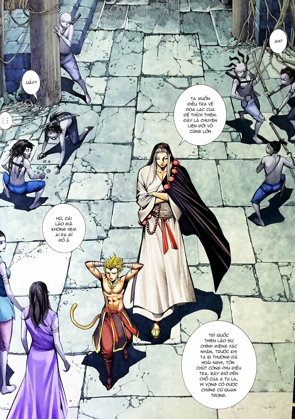 Tây Du: Chapter 59: Dũng sấm Quỷ Quốc