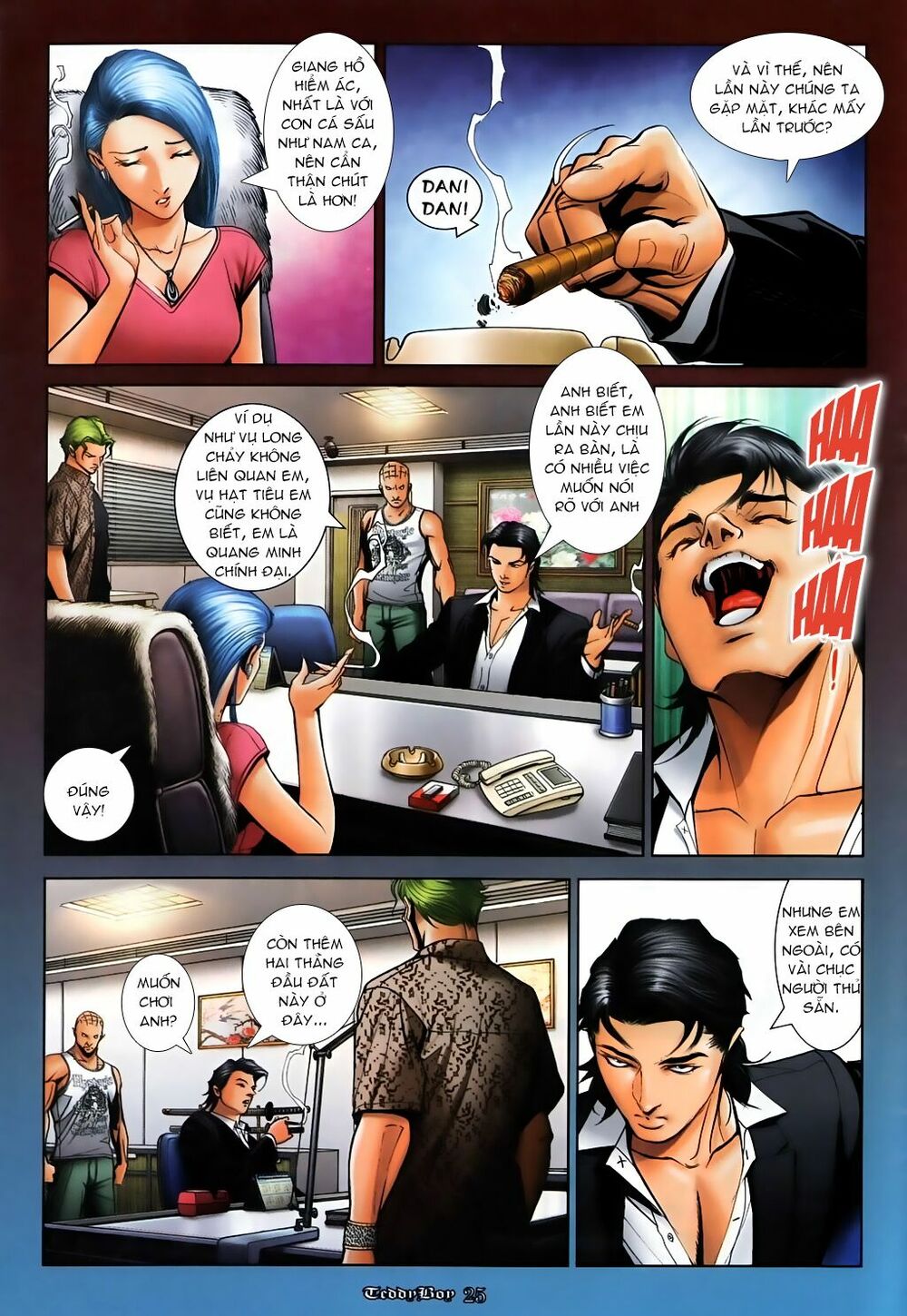 Người Trong Giang Hồ: Chapter 1023: A Dạ em đã thua
