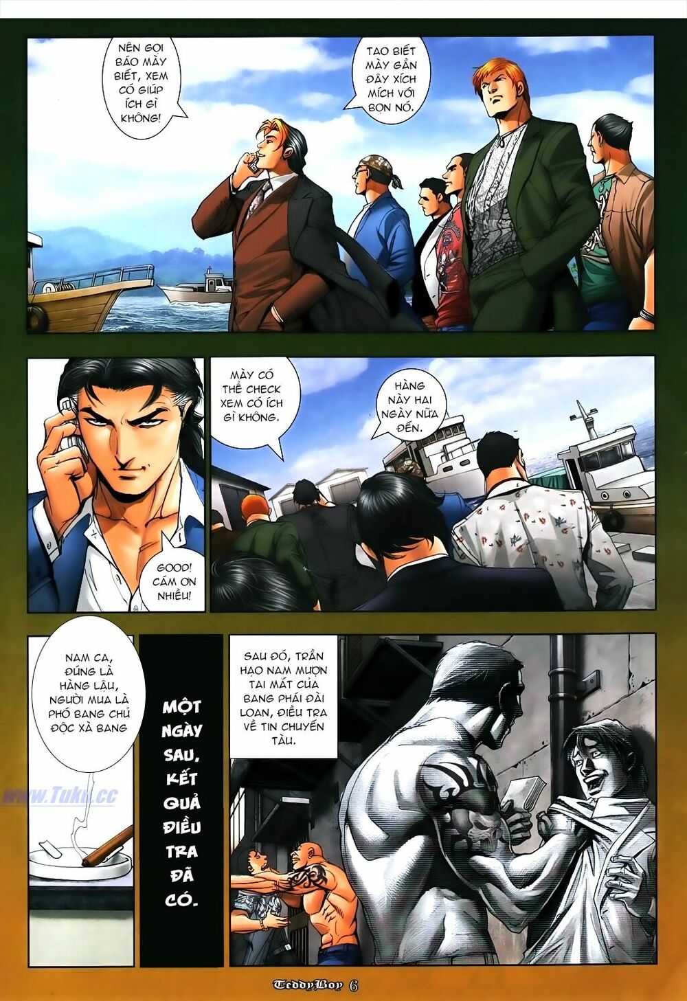 Người Trong Giang Hồ: Chapter 1081: Ép hổ nhảy tường