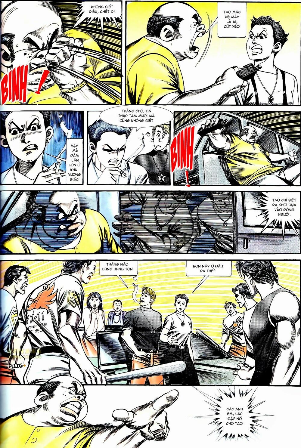 Người Trong Giang Hồ: Chapter 132: Khiêu Khích