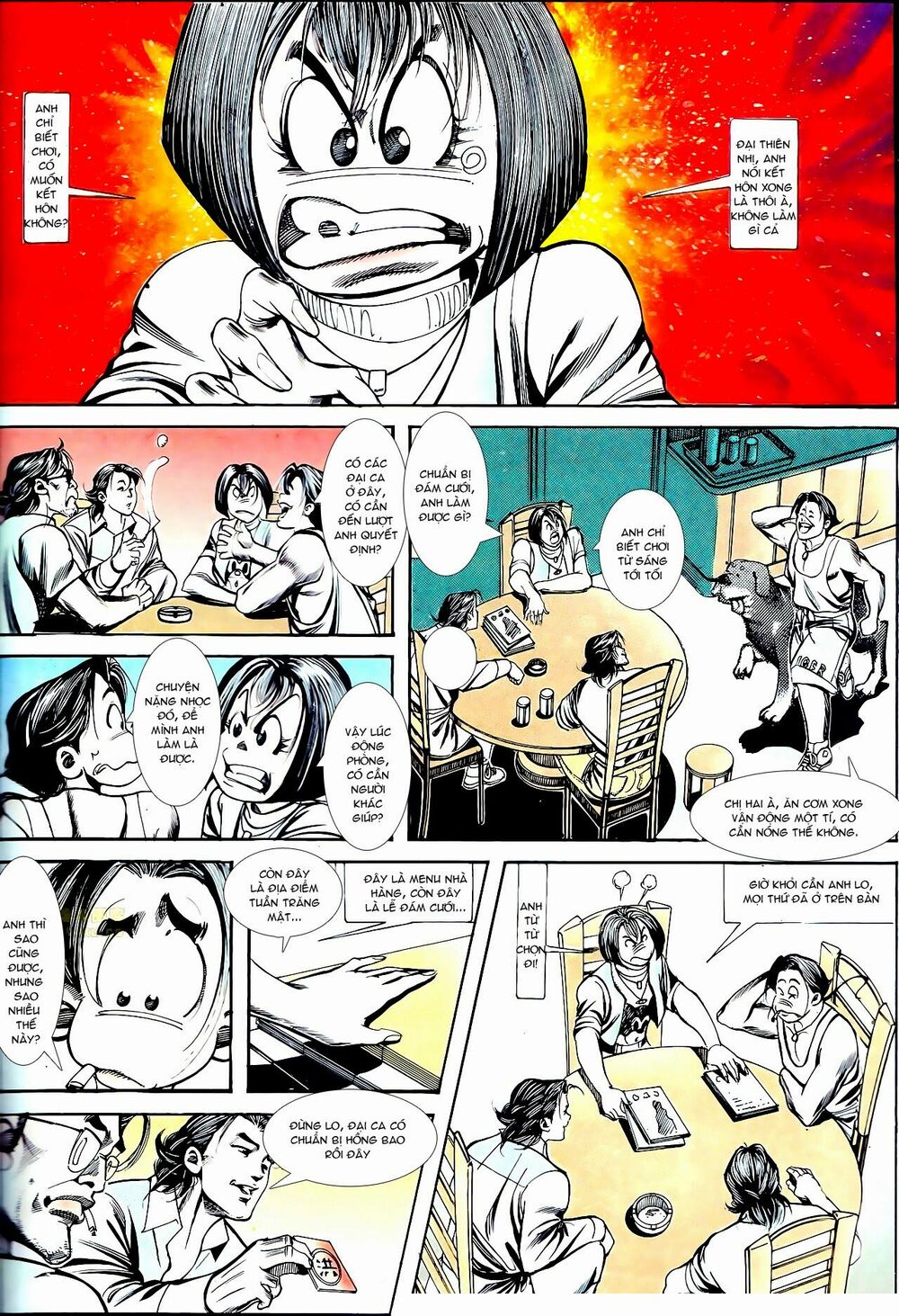 Người Trong Giang Hồ: Chapter 132: Khiêu Khích