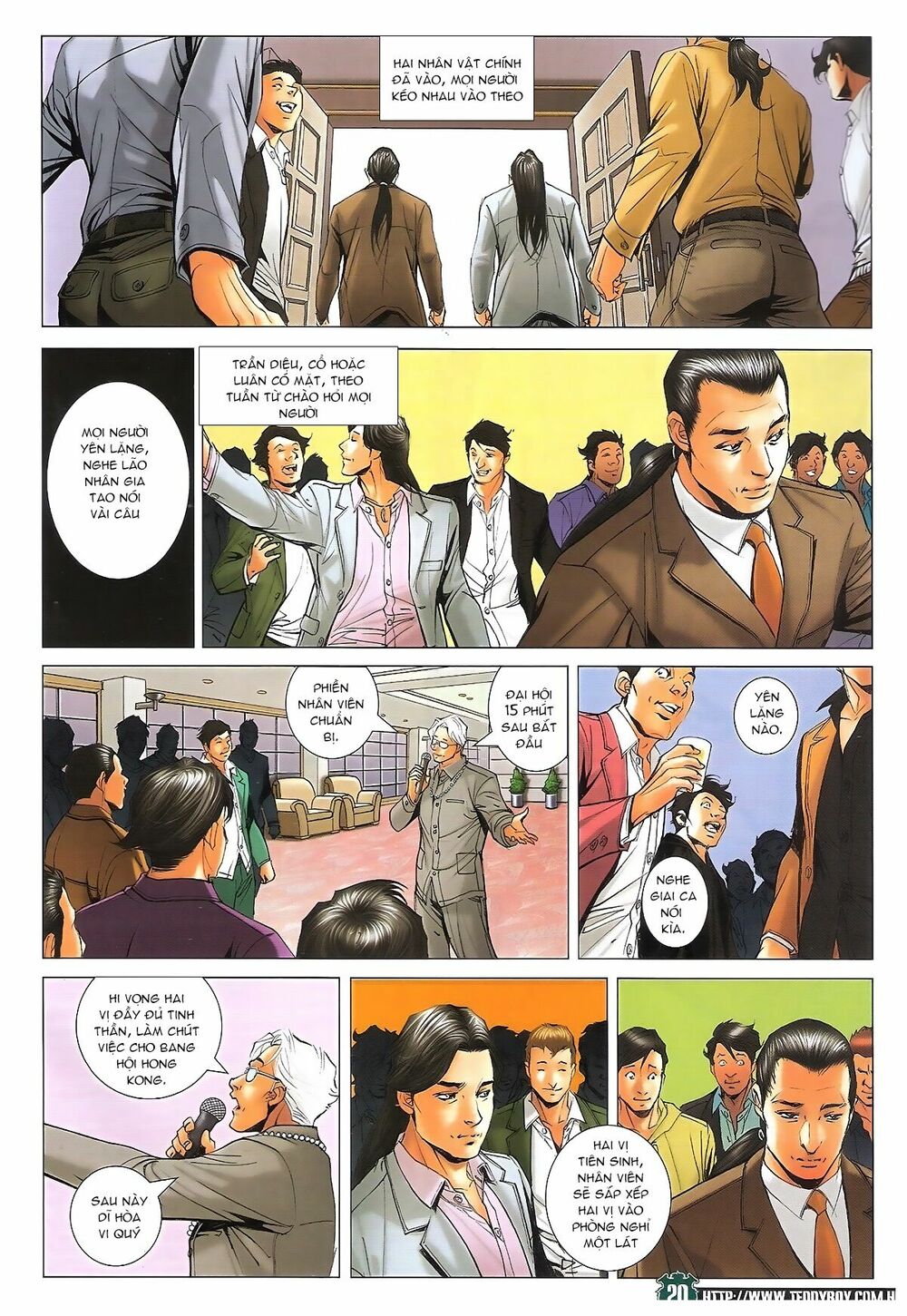 Người Trong Giang Hồ: Chapter 1715: Đàm phán siêu cấp