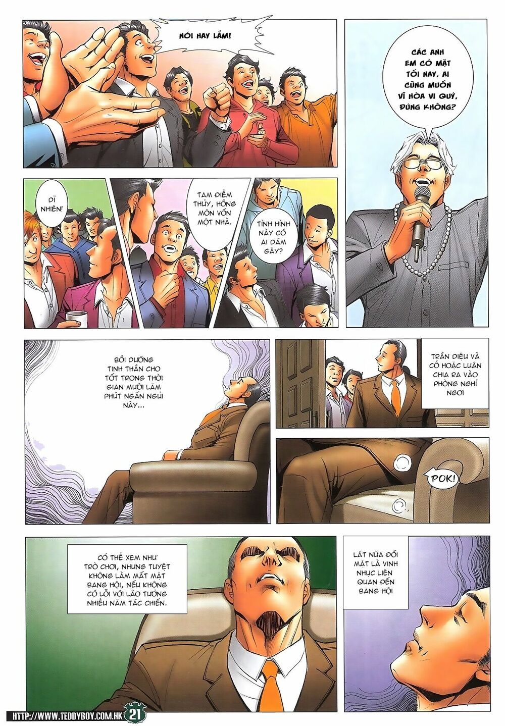 Người Trong Giang Hồ: Chapter 1715: Đàm phán siêu cấp