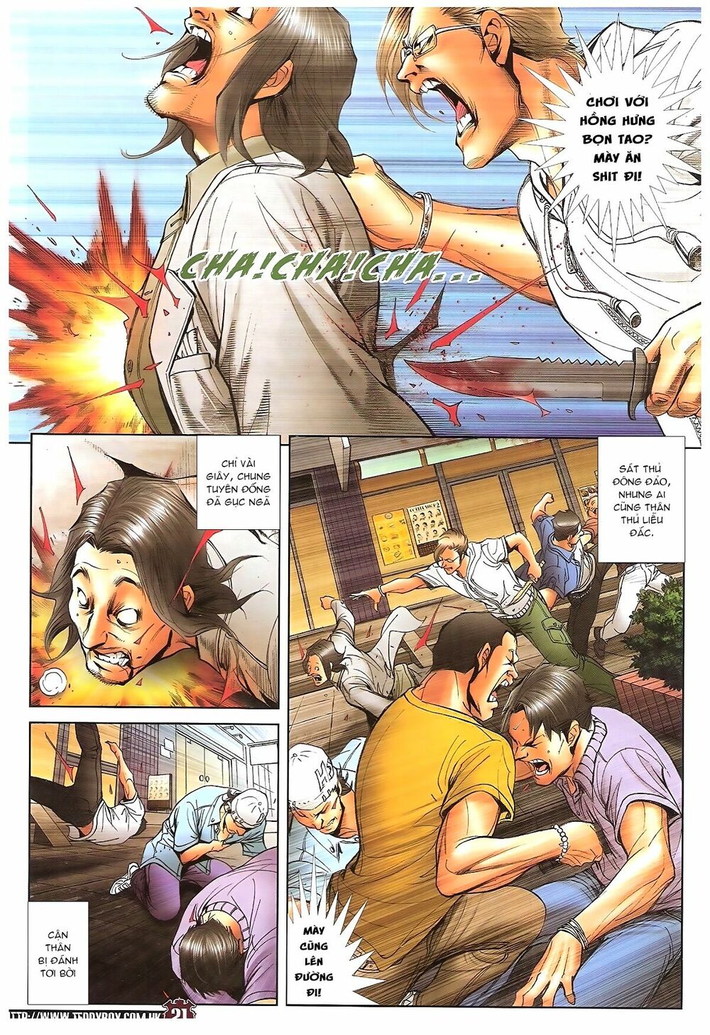Người Trong Giang Hồ: Chapter 1717: Đàm phán siêu cấp 3