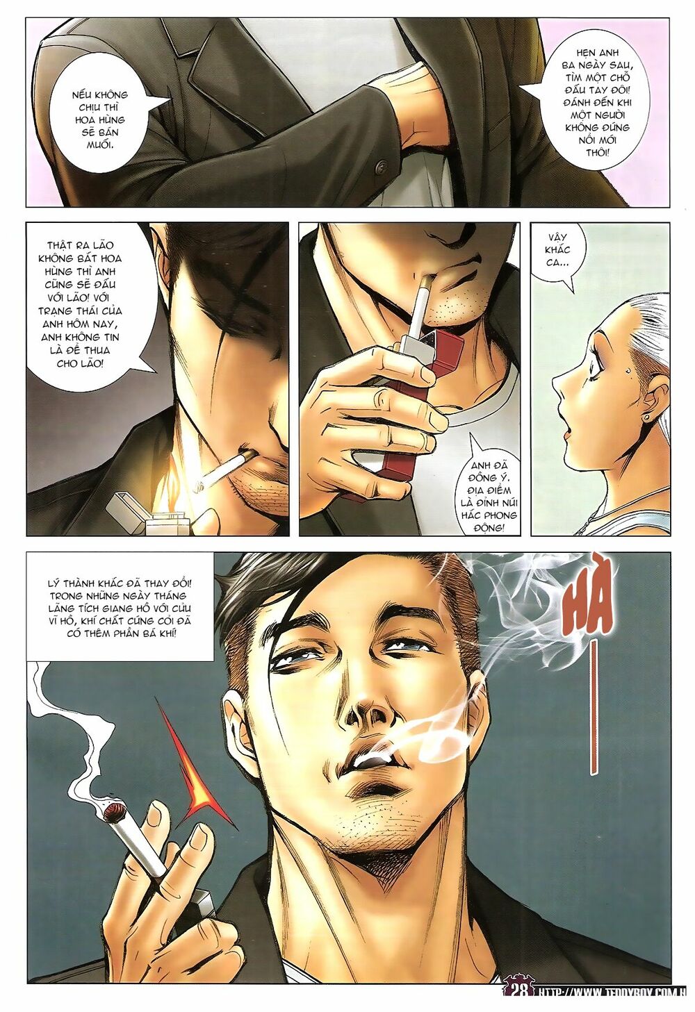 Người Trong Giang Hồ: Chapter 1737: Hẹn chiến Lý Thành Khắc
