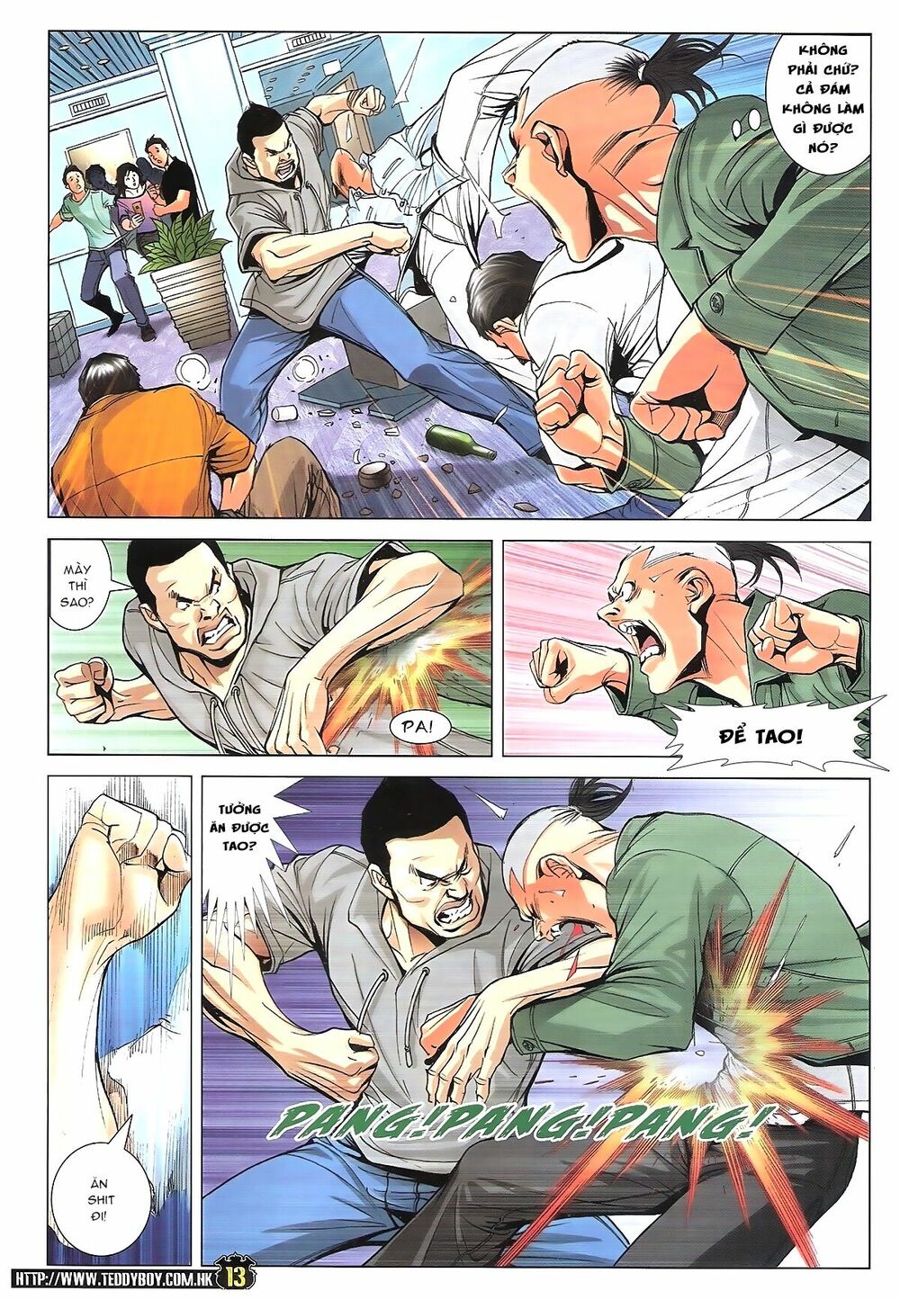 Người Trong Giang Hồ: Chapter 1767: Ruy băng Vàng và Ruy băng Xanh