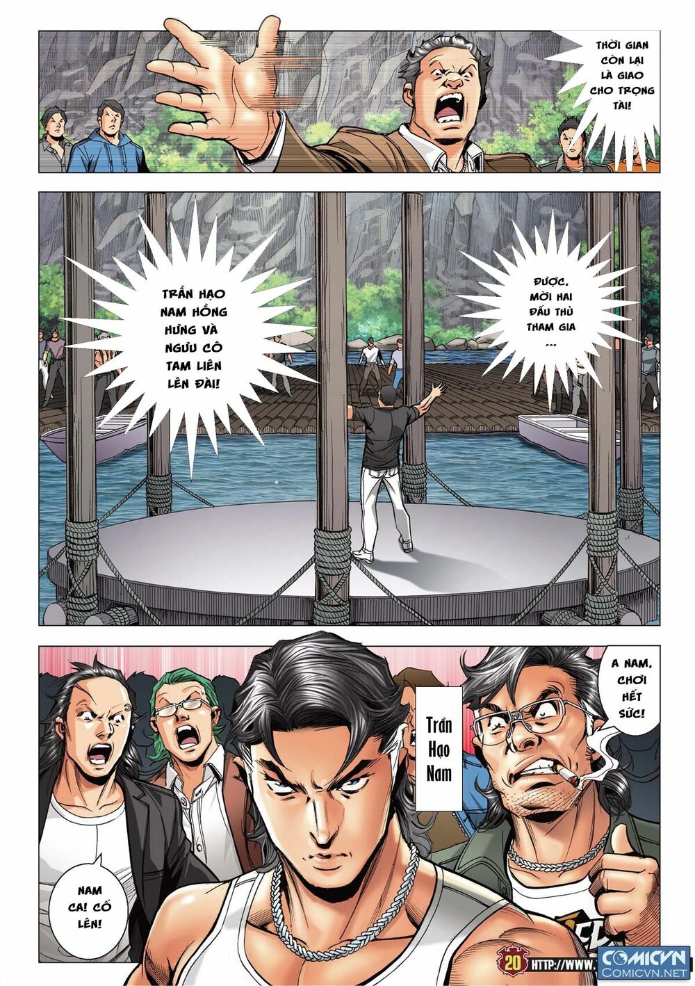 Người Trong Giang Hồ: Chapter 2132: Trần Hạo Nam vs Ngưu Cô