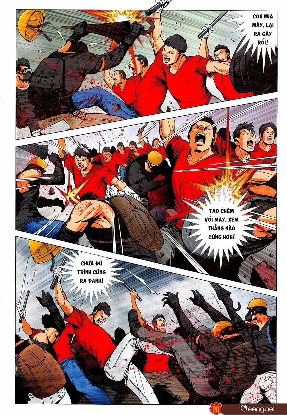 Người Trong Giang Hồ: Chapter 2289: Chính diện đối quyết