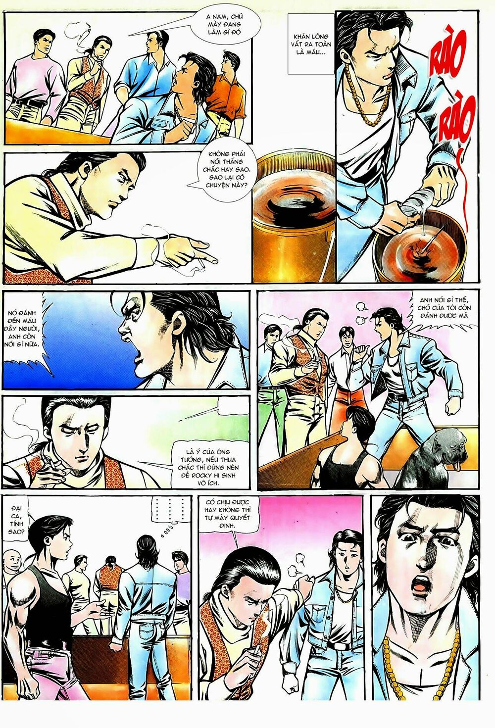 Người Trong Giang Hồ: Chapter 52: Máu nhuộm Phòng tạm giam