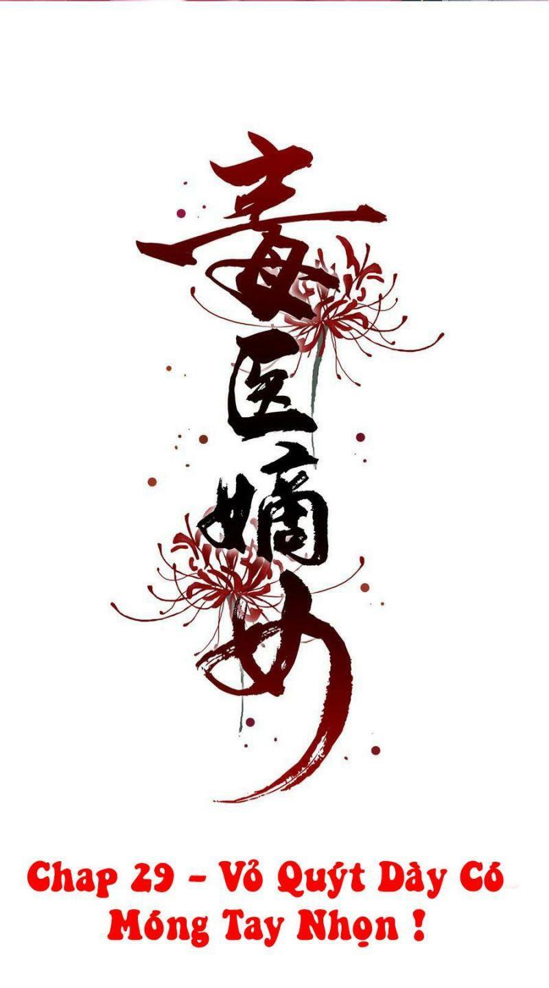 Độc Y Đích Nữ: Chapter 29