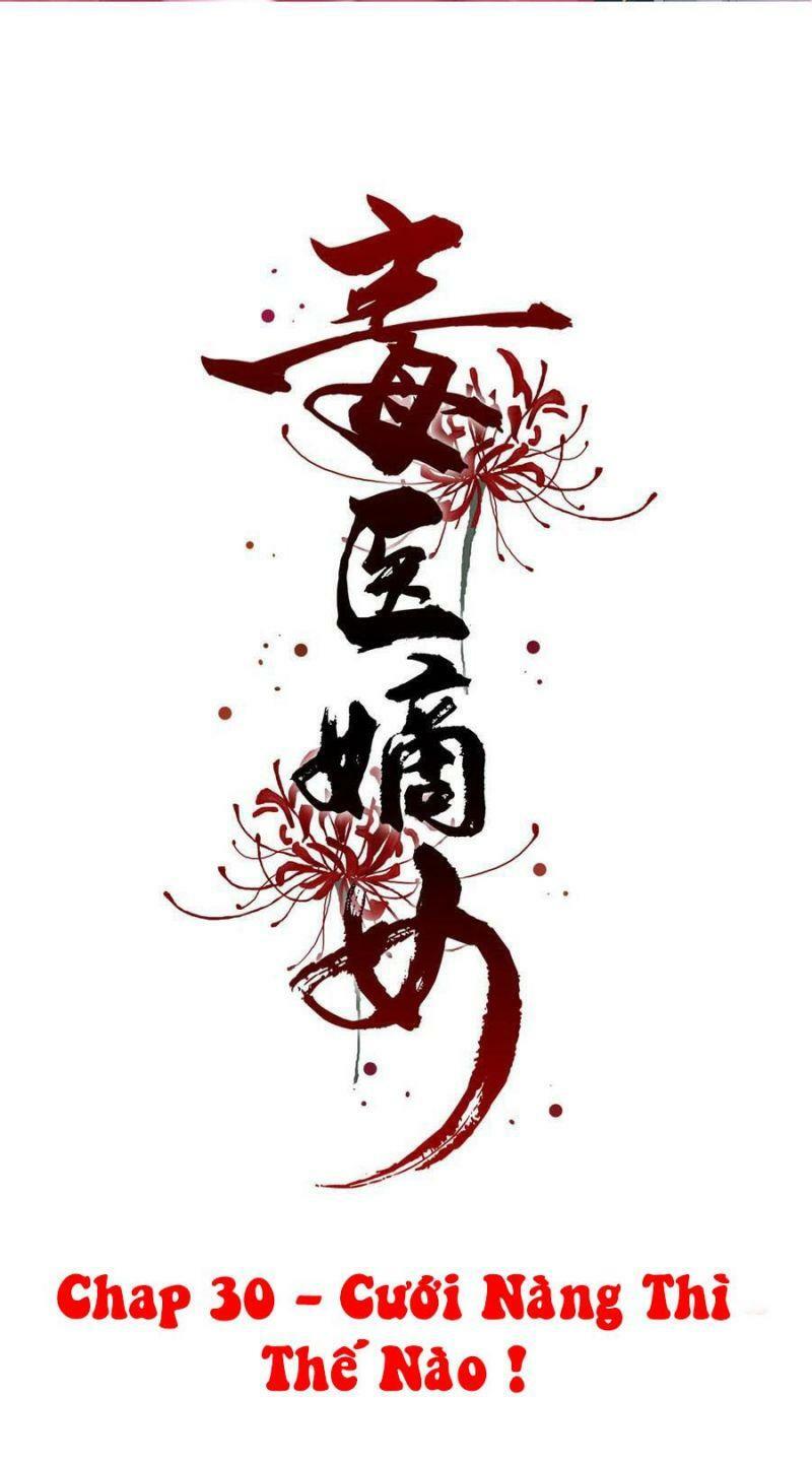 Độc Y Đích Nữ: Chapter 30