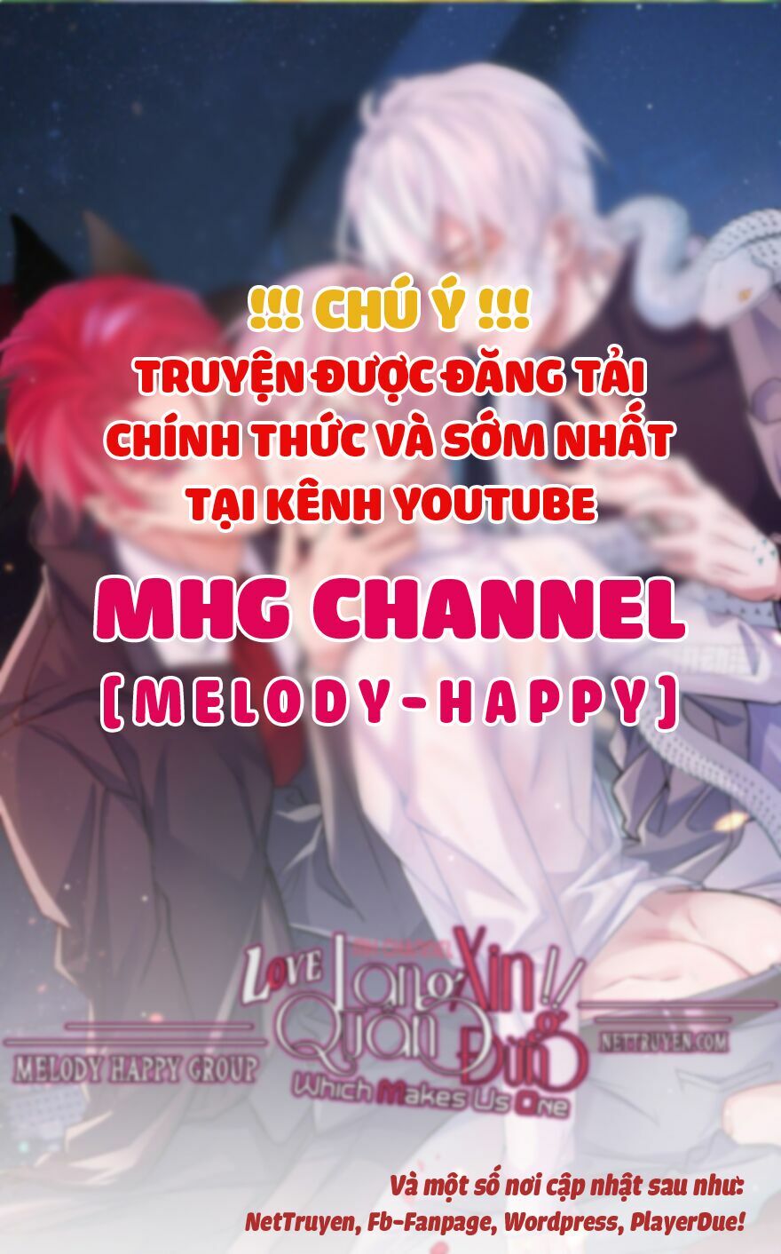Lang Quân, Xin Đừng...!: Chapter 77: MHG Channel