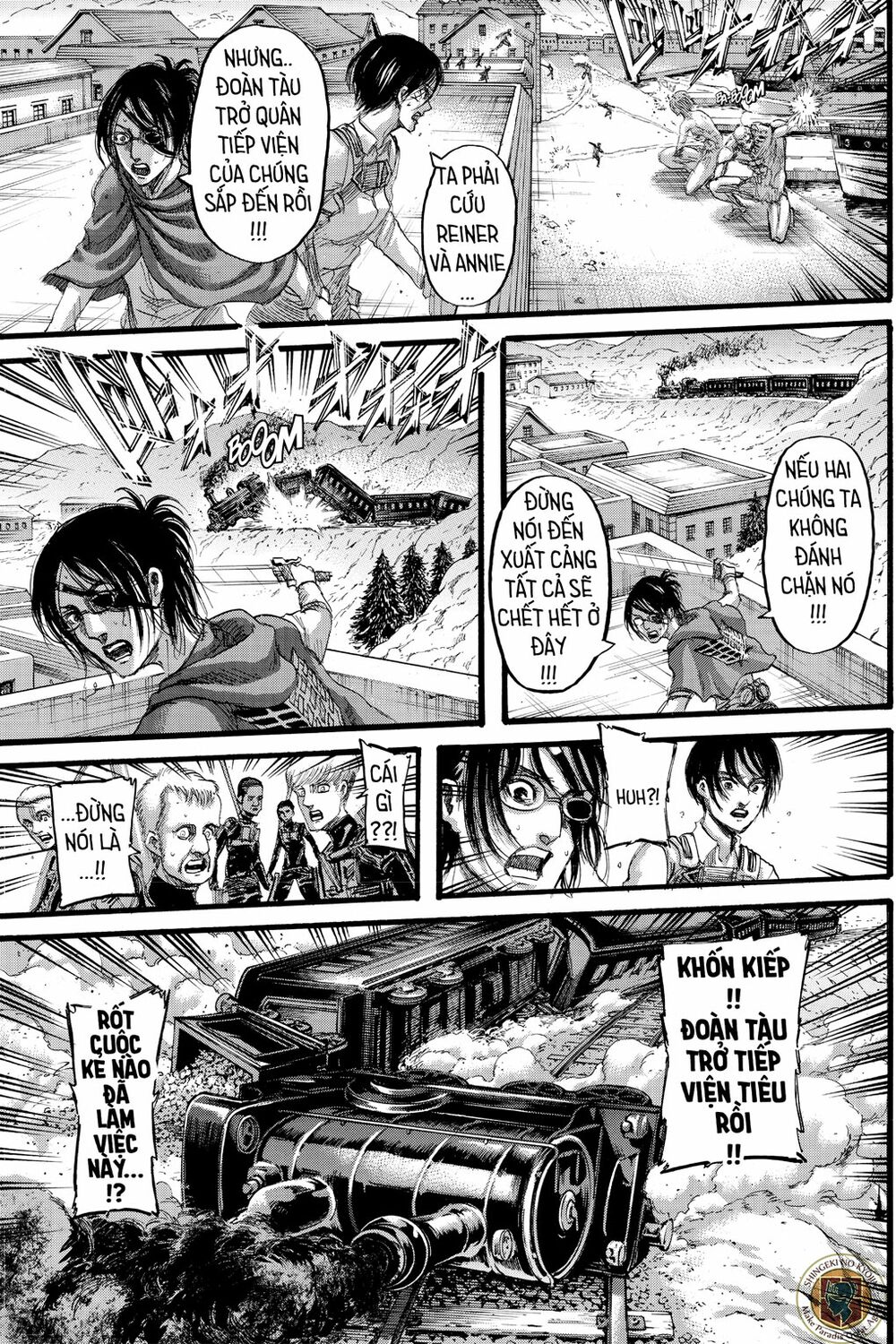 Đại Chiến Người Khổng Lồ: Chapter 129