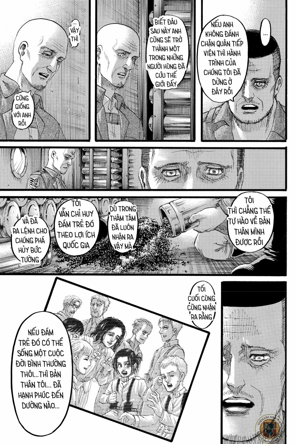 Đại Chiến Người Khổng Lồ: Chapter 129