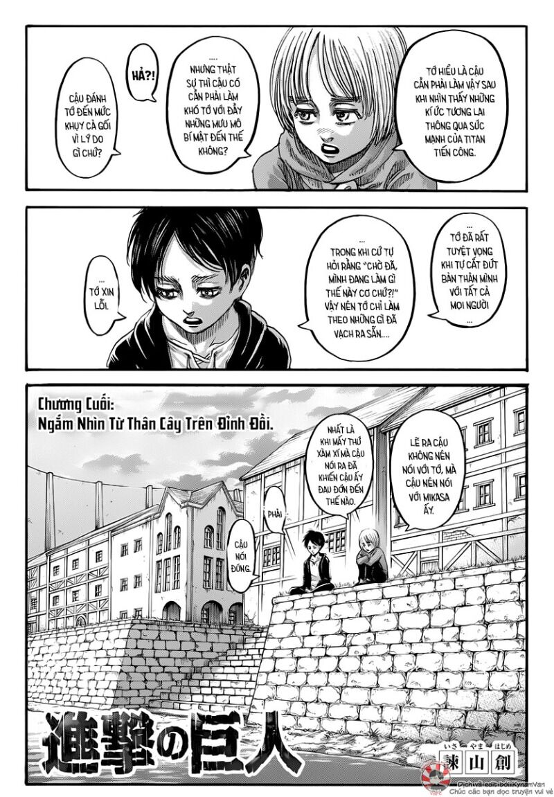 Đại Chiến Người Khổng Lồ: Chapter 139: End
