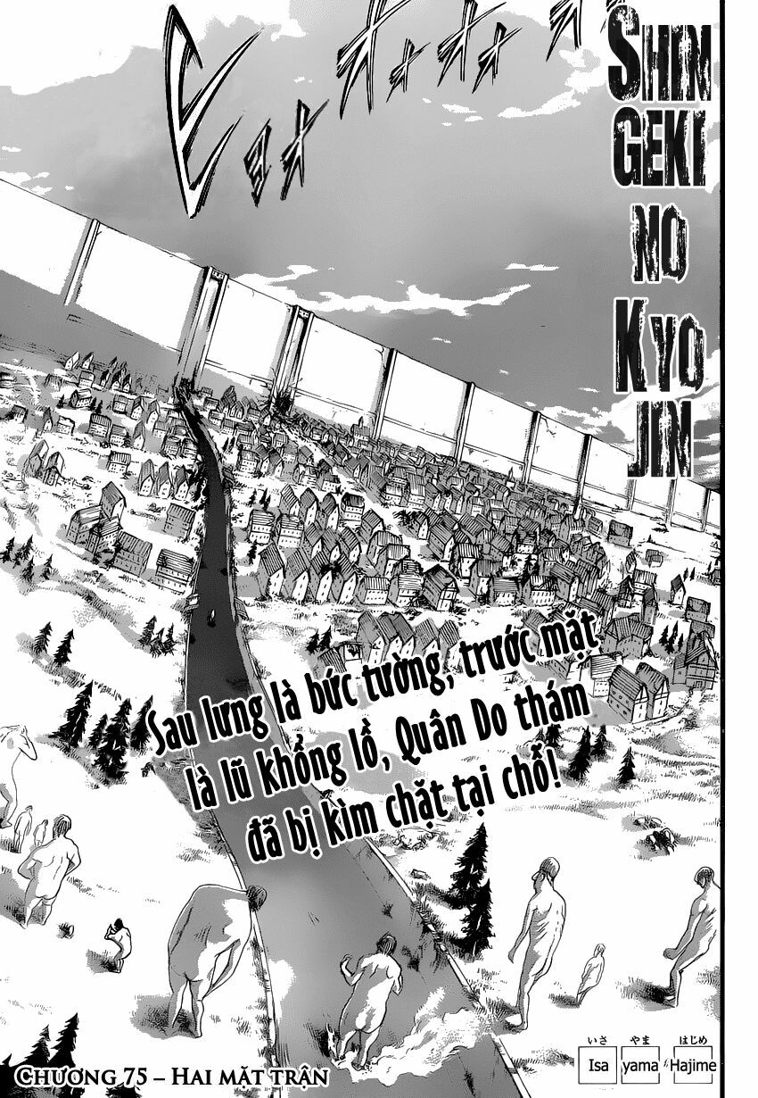 Đại Chiến Người Khổng Lồ: Chapter 75