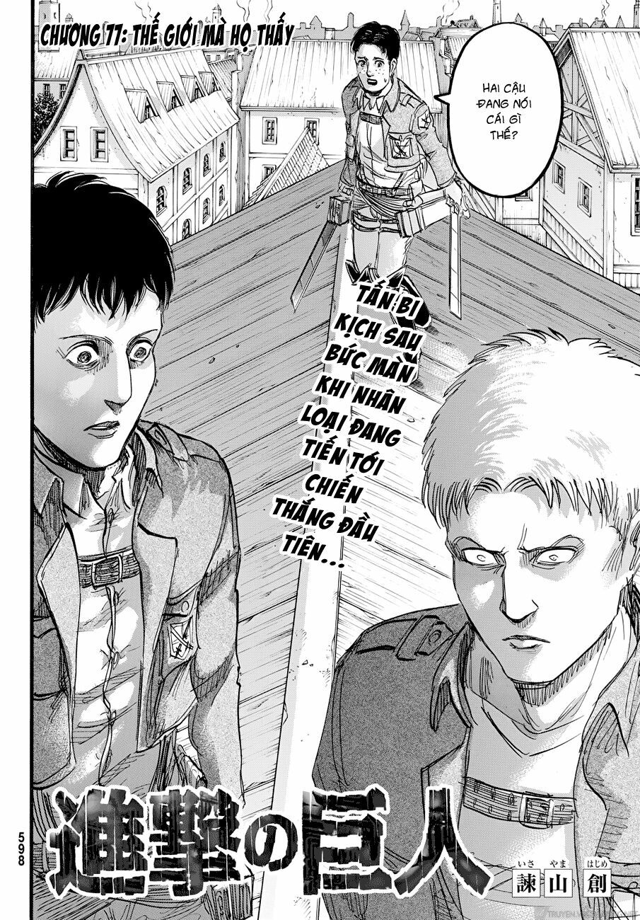 Đại Chiến Người Khổng Lồ: Chapter 77