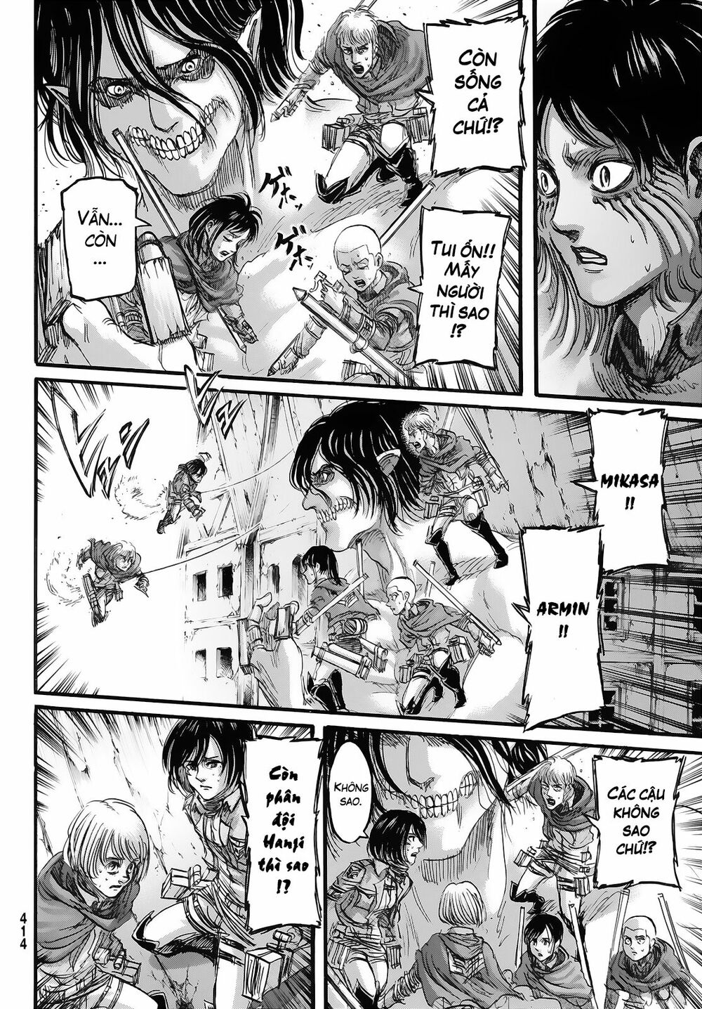 Đại Chiến Người Khổng Lồ: Chapter 78
