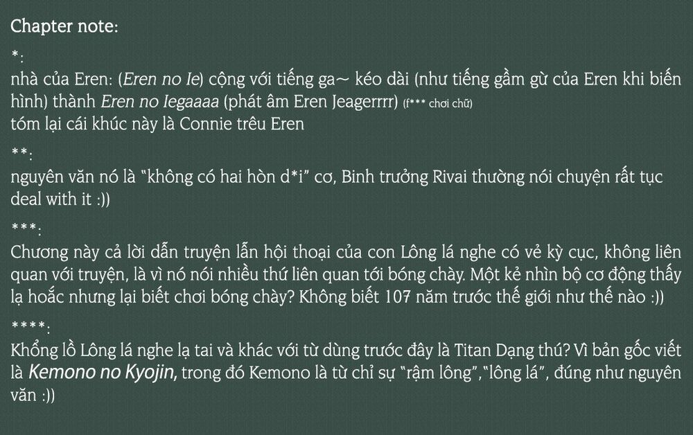 Đại Chiến Người Khổng Lồ: Chapter 79