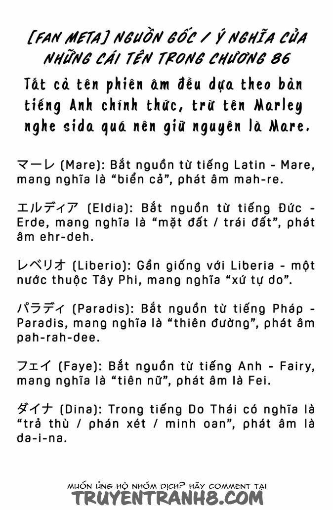 Đại Chiến Người Khổng Lồ: Chapter 86