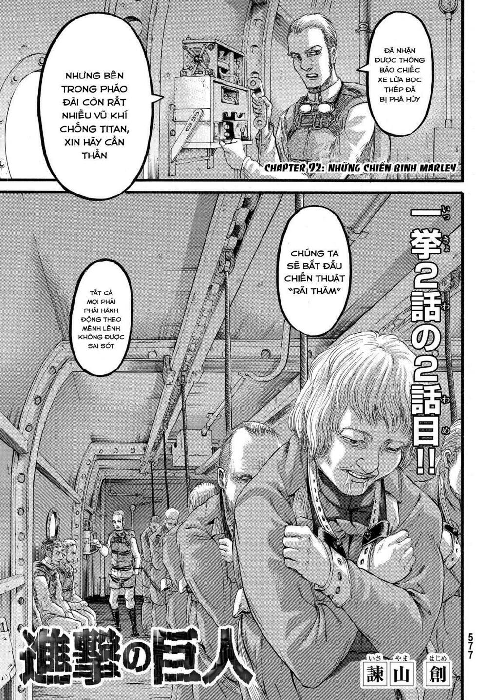 Đại Chiến Người Khổng Lồ: Chapter 92