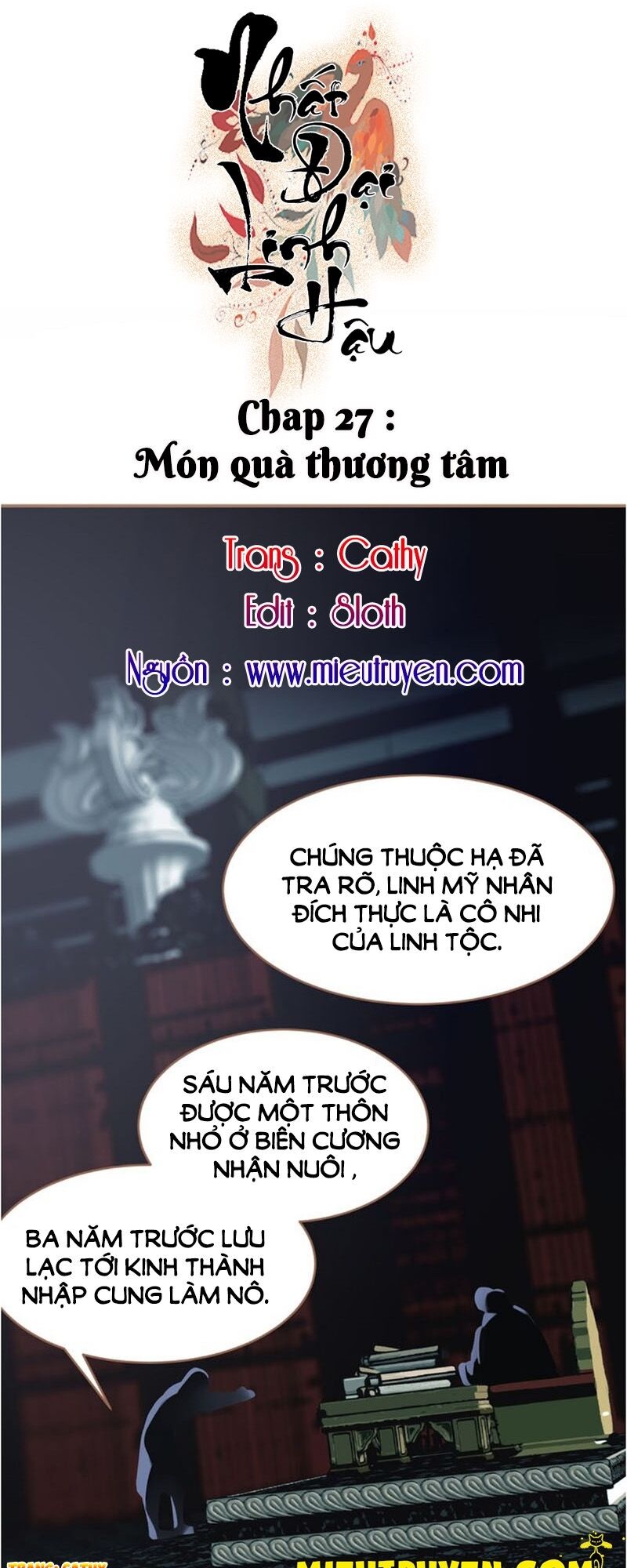 Nhất Đại Linh Hậu: Chapter 27