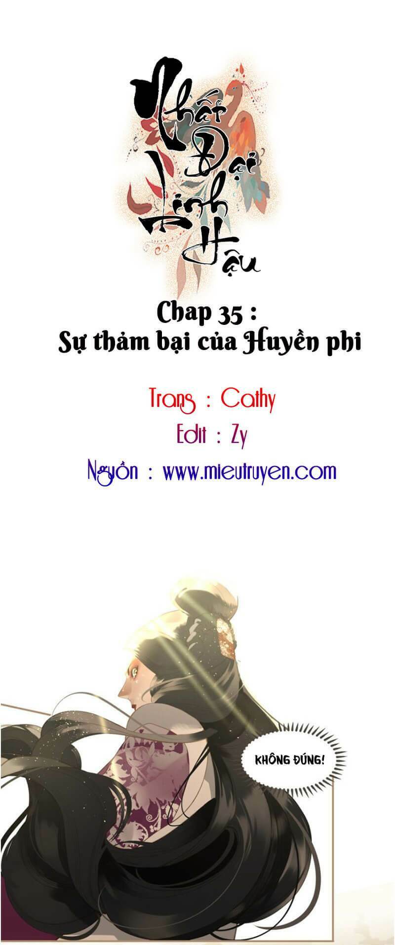 Nhất Đại Linh Hậu: Chapter 35