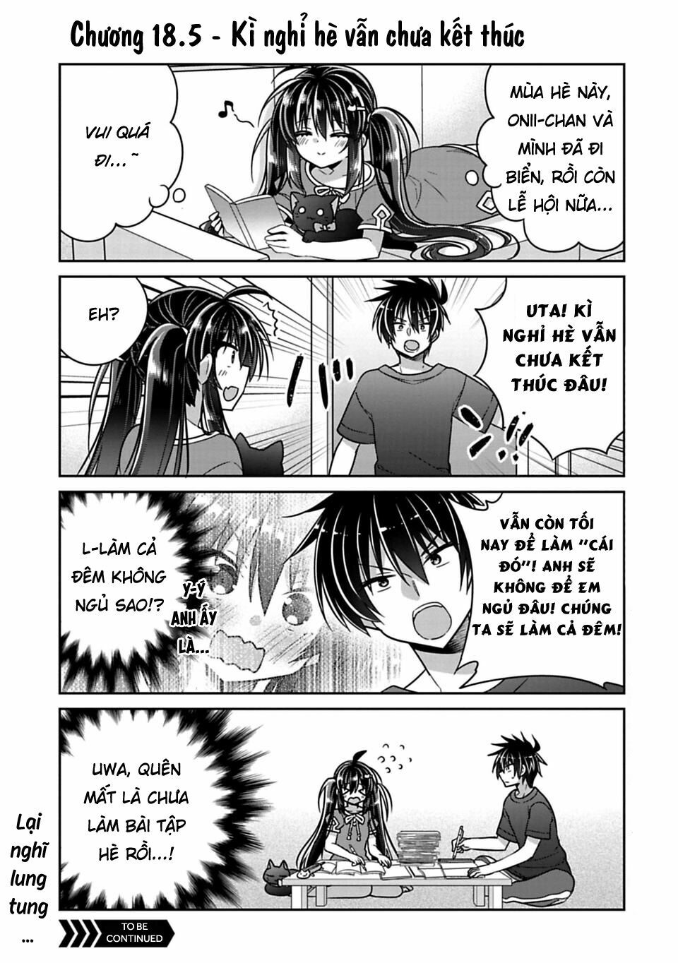 Siscon Ani To Brocon Imouto Ga Shoujiki Ni Nattara: Chapter 18.5