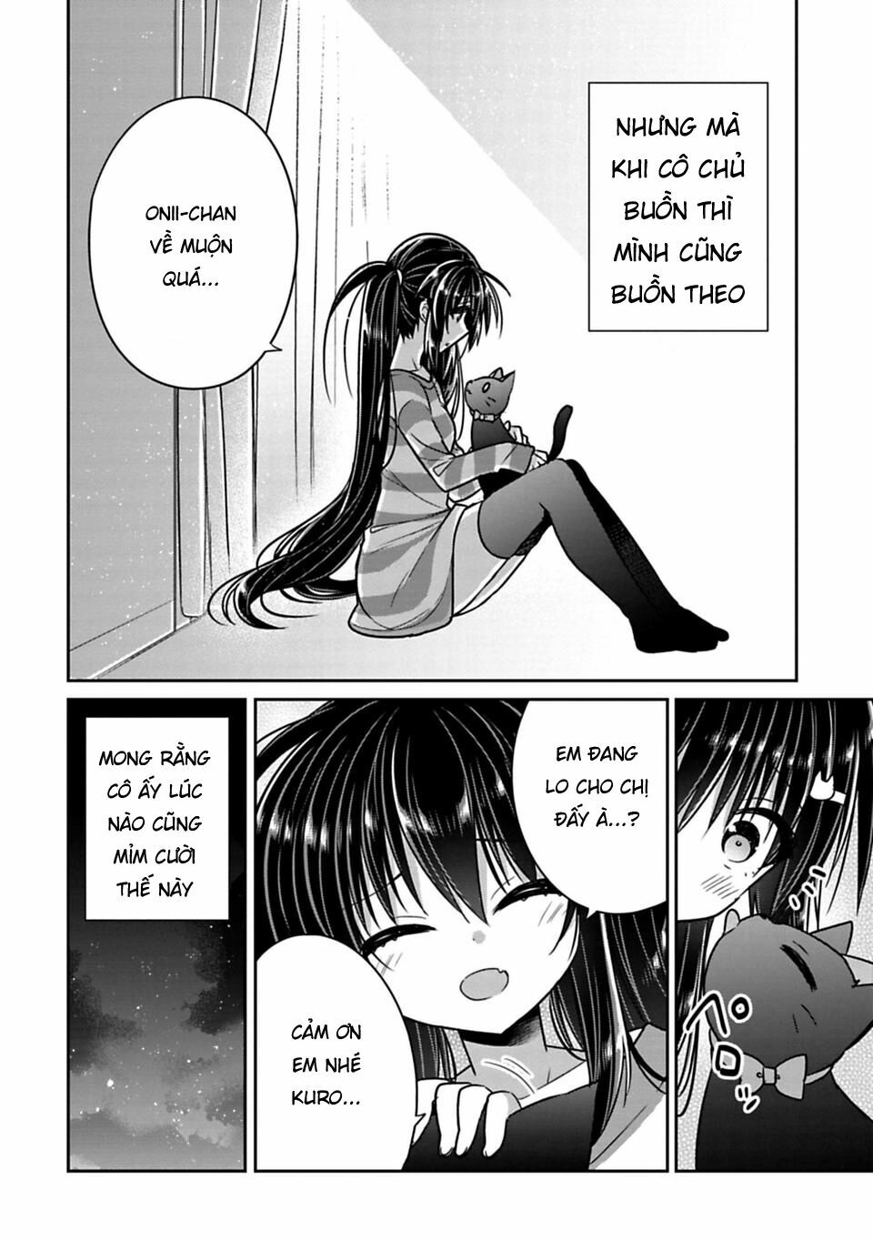 Siscon Ani To Brocon Imouto Ga Shoujiki Ni Nattara: Chapter 21.2: - Khi bạn muốn thấy nụ cười của cô ấy