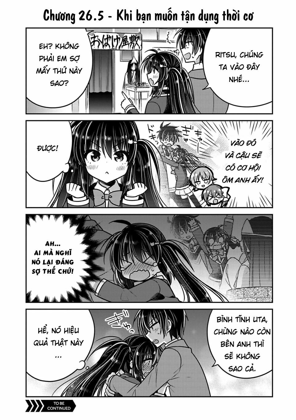 Siscon Ani To Brocon Imouto Ga Shoujiki Ni Nattara: Chapter 26.5: - Khi bạn muốn tận dụng thời cơ