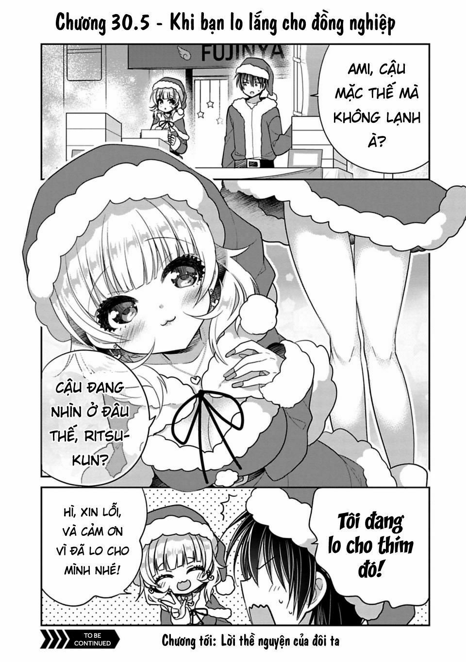 Siscon Ani To Brocon Imouto Ga Shoujiki Ni Nattara: Chapter 30.5: - Khi bạn lo lắng cho đồng nghiệp