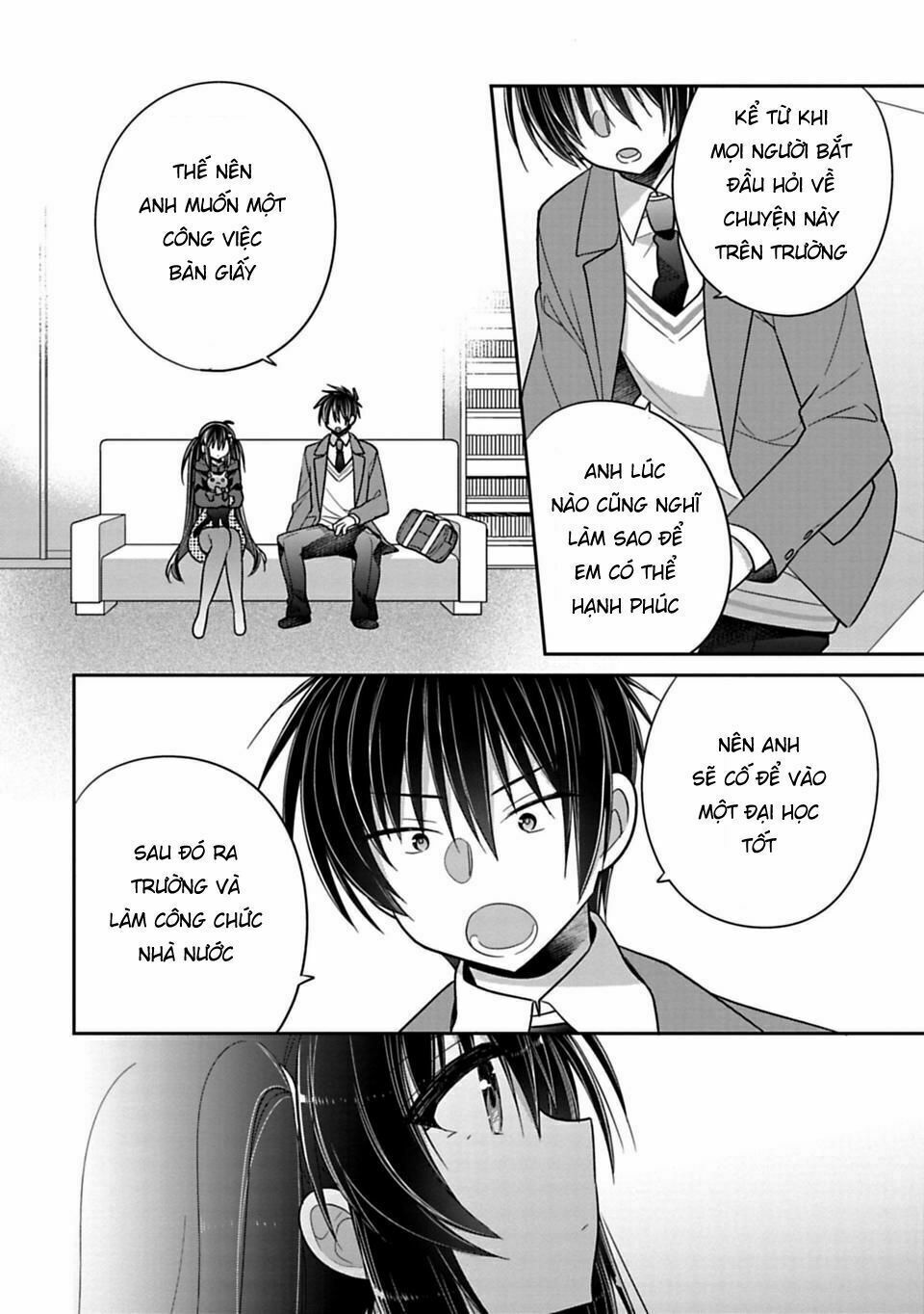 Siscon Ani To Brocon Imouto Ga Shoujiki Ni Nattara: Chapter 37: - Khi anh lựa chọn vì lợi ích của em