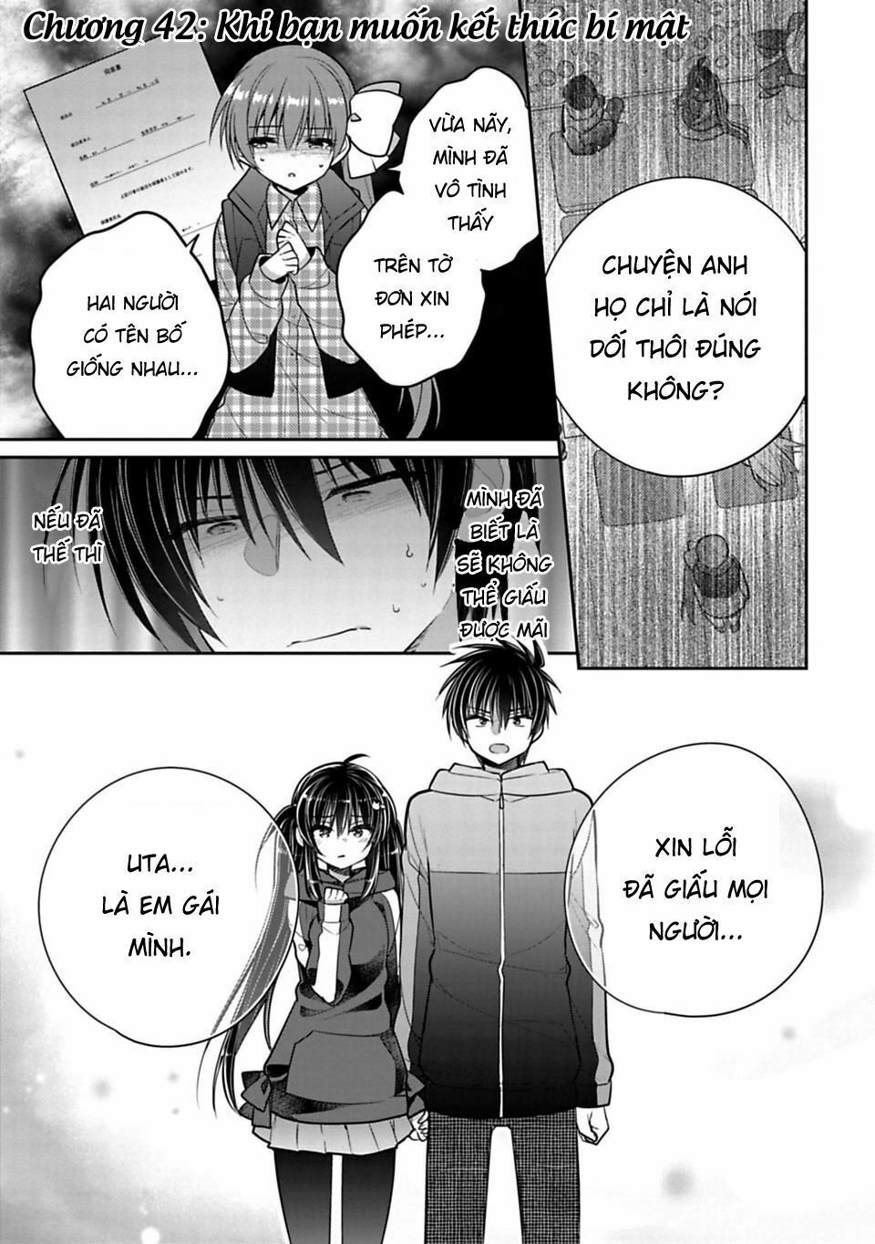 Siscon Ani To Brocon Imouto Ga Shoujiki Ni Nattara: Chapter 42: - Khi bạn muốn kết thúc bí mật