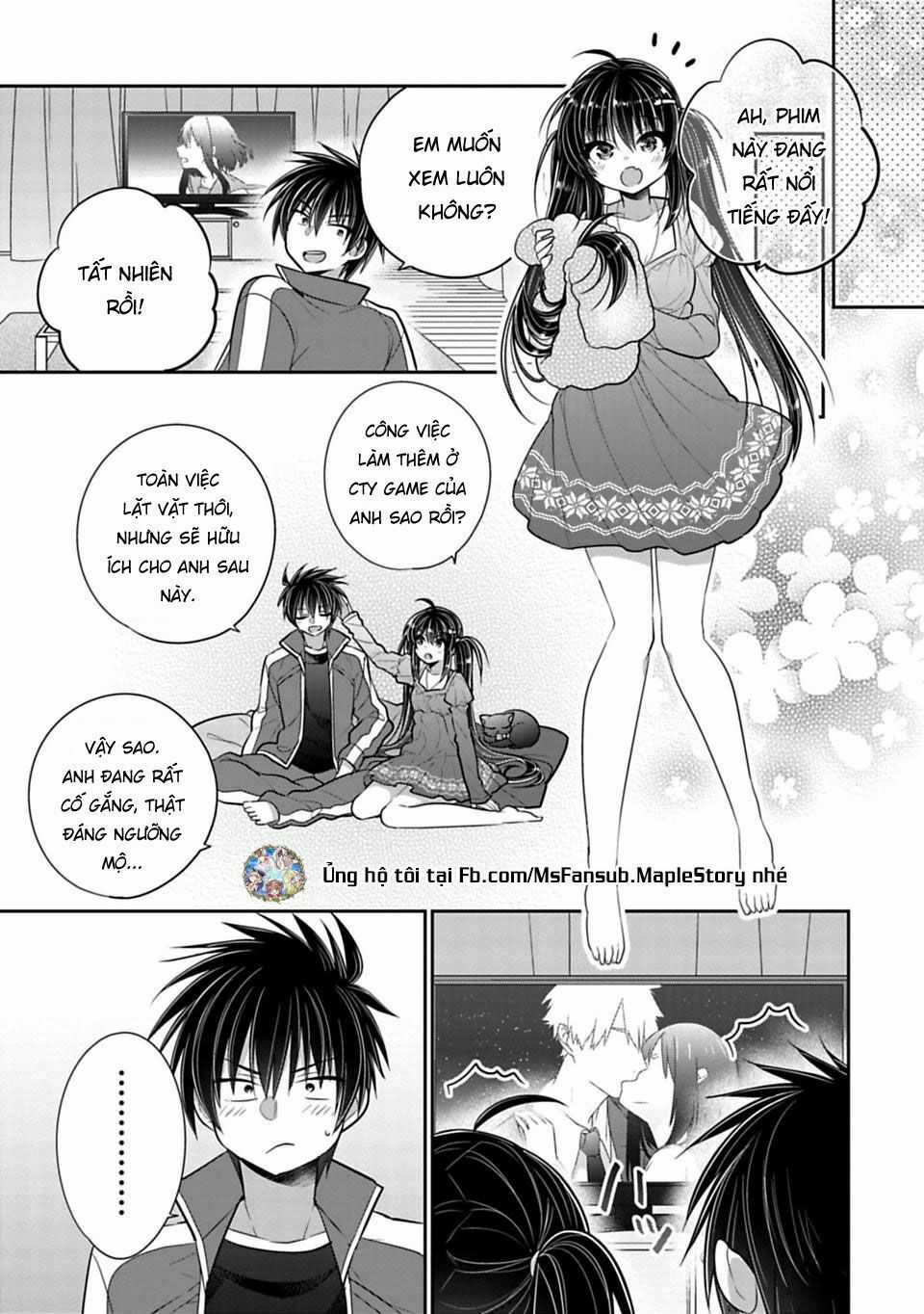 Siscon Ani To Brocon Imouto Ga Shoujiki Ni Nattara: Chapter 44: - Khi chỉ có chúng ta qua đêm