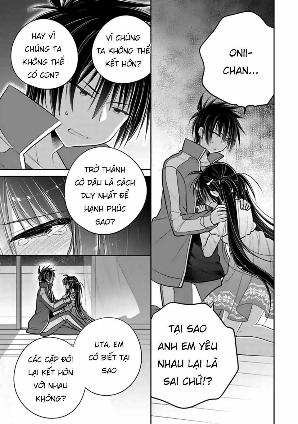 Siscon Ani To Brocon Imouto Ga Shoujiki Ni Nattara: Chapter 46: - Nguyện cầu cho tương lai cuộc tình đôi ta