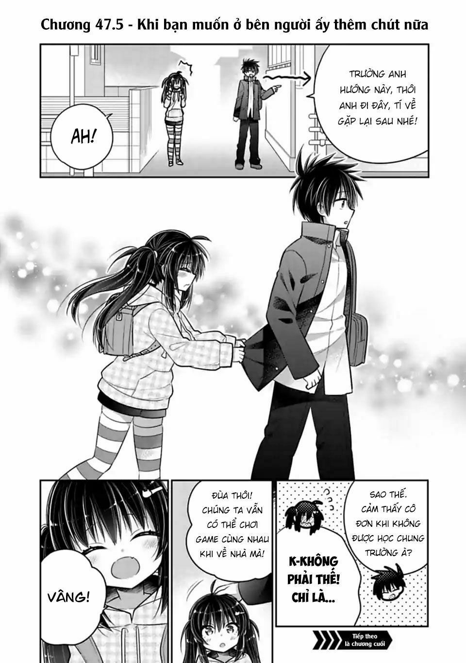 Siscon Ani To Brocon Imouto Ga Shoujiki Ni Nattara: Chapter 47.5: - Khi bạn muốn ở bên người ấy thêm chút nữa