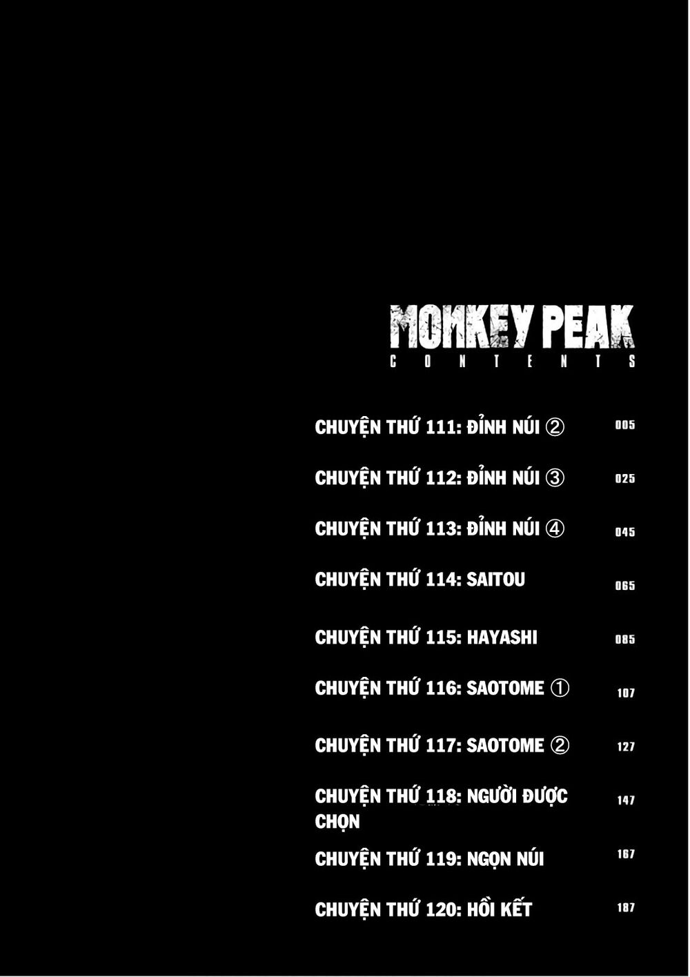 Monkey Peak - Đỉnh Núi Khỉ: Chapter 111