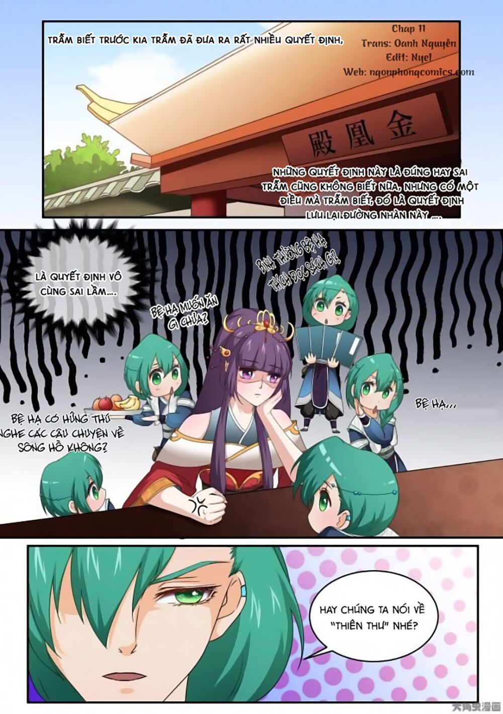 Nữ Đế Học Dốt: Chapter 11