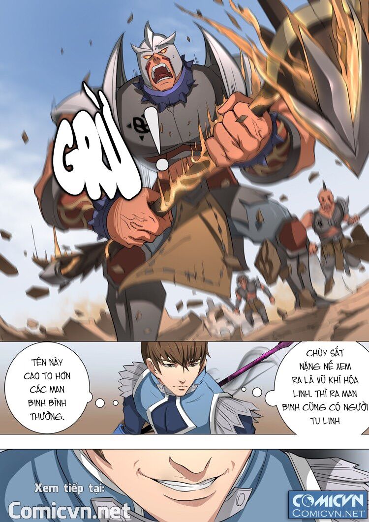 Đường Dần tại Dị Giới: Chapter 79: Sơ chiến Man binh