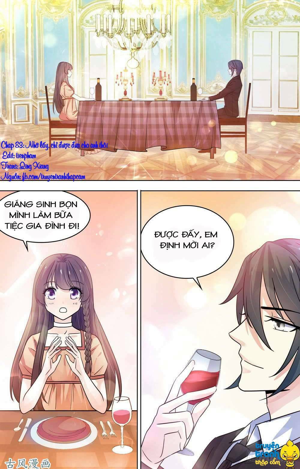 Tổng Tài Hàng Tỉ Quấn Lấy Tôi: Hôn Ước Giá Trên Trời: Chapter 83