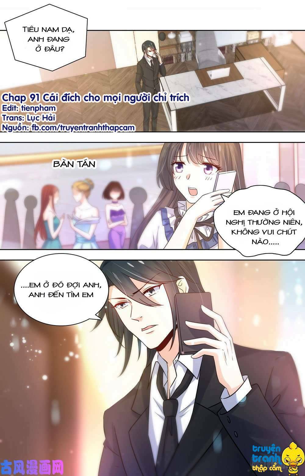 Tổng Tài Hàng Tỉ Quấn Lấy Tôi: Hôn Ước Giá Trên Trời: Chapter 91