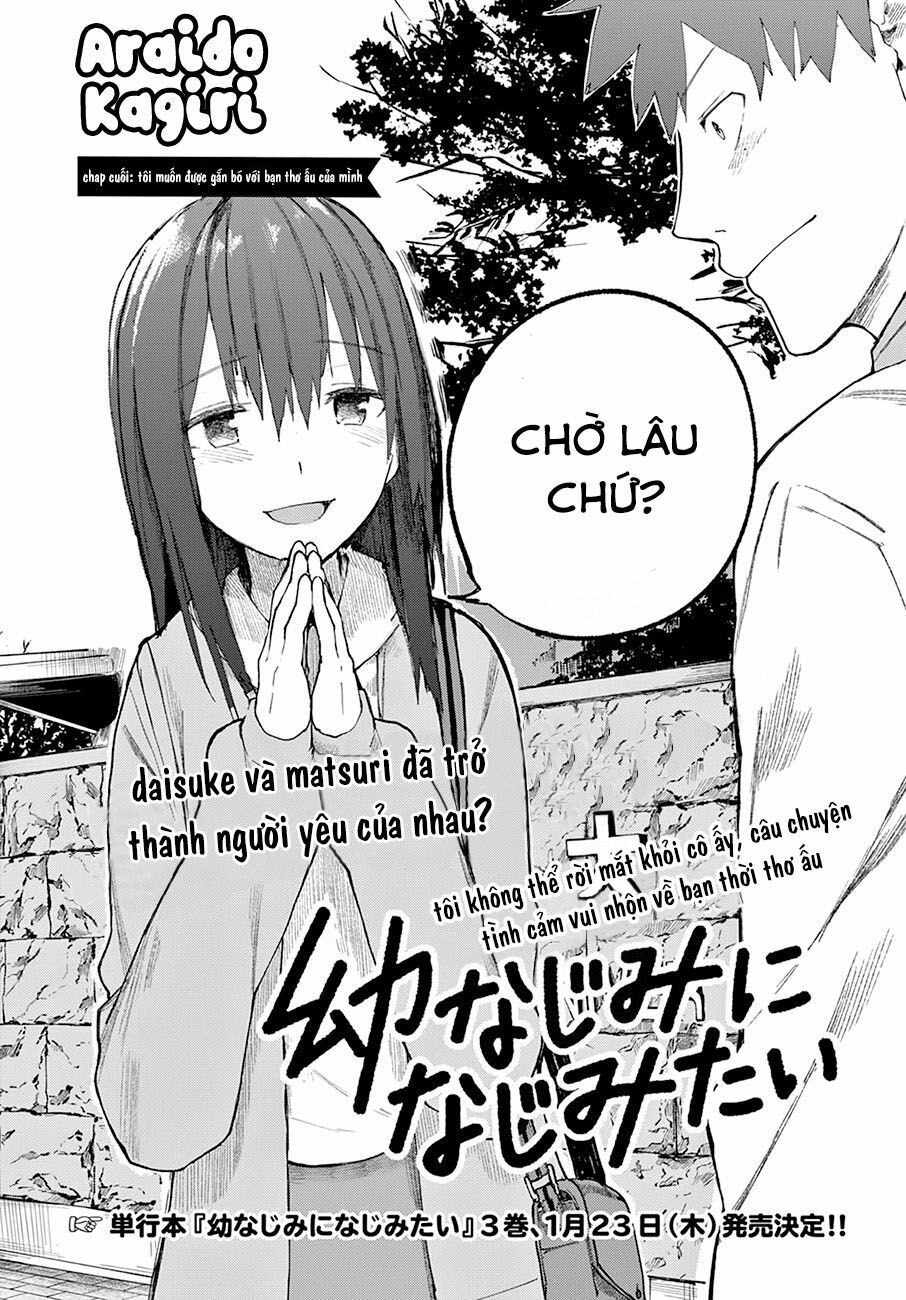 Bạn Thời Thơ Ấu: Chapter 24: - END