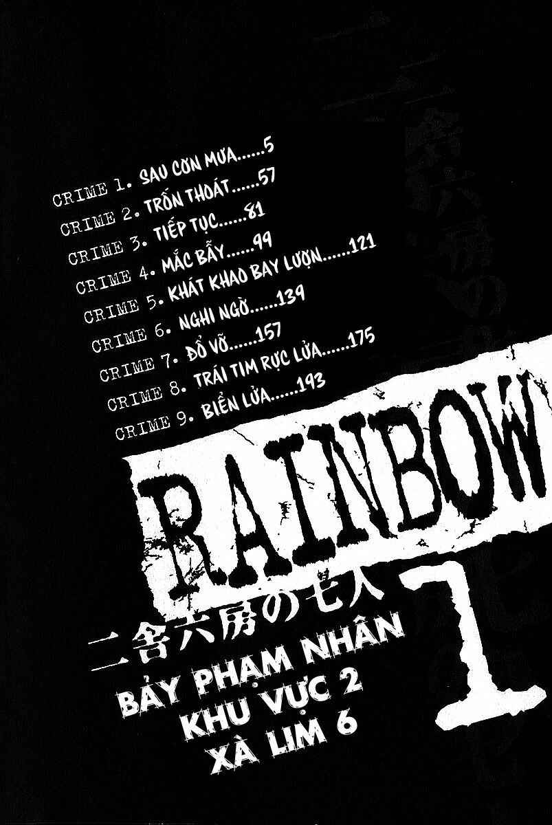 Rainbow: Chapter 1