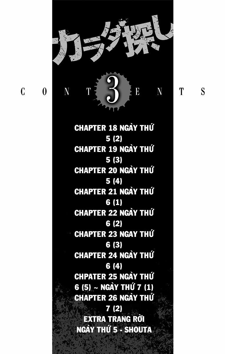 Trò Chơi Tìm Xác - KARADA SAGASHI: Chapter 18